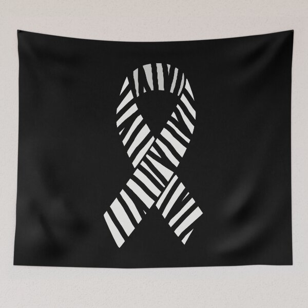 Item preview, Zebra Print Awareness Ribbon (EDS) designed and sold by nklange240.