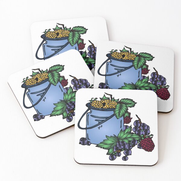 Item preview, Blueberries and dew berries  designed and sold by karimaK-71.