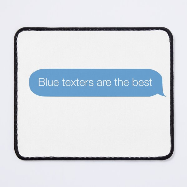 Item preview, Blue bubble texter vs green bubble texter designed and sold by Byfab.
