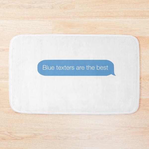 Item preview, Blue bubble texter vs green bubble texter designed and sold by Byfab.
