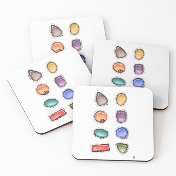 Item preview, Smooth Wire-Wrapped Gemstones designed and sold by Rachael Brearton.