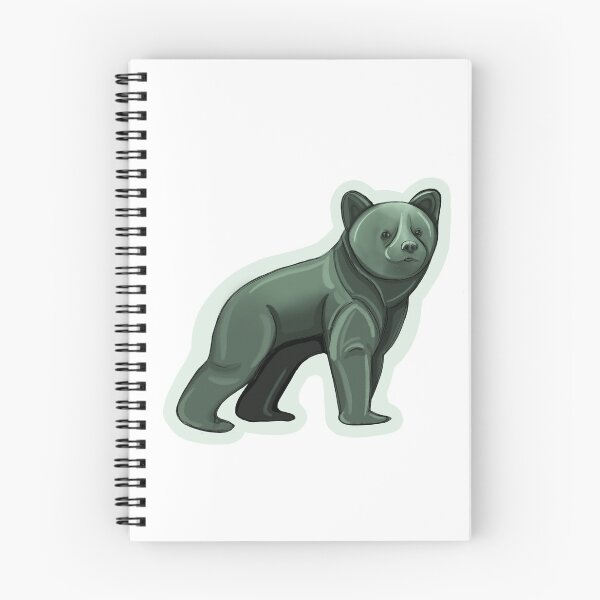 Item preview, Bear Cub in Greens designed and sold by For Art Sake.