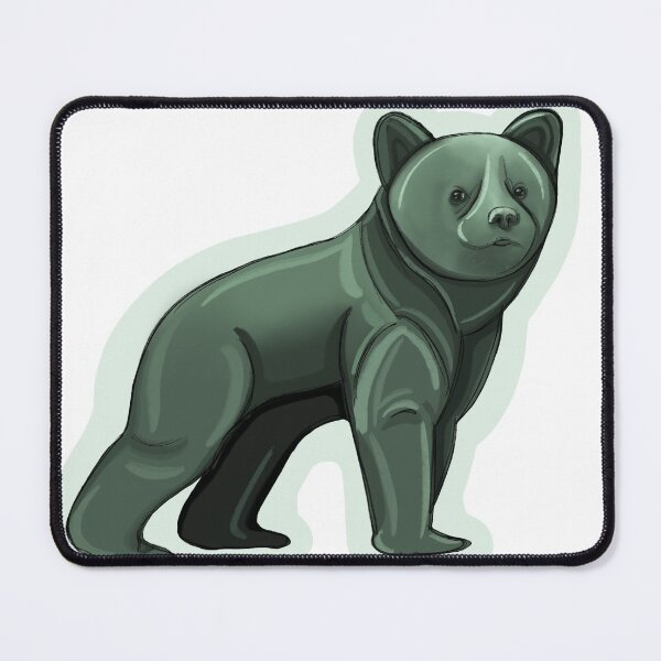 Item preview, Bear Cub in Greens designed and sold by For Art Sake.