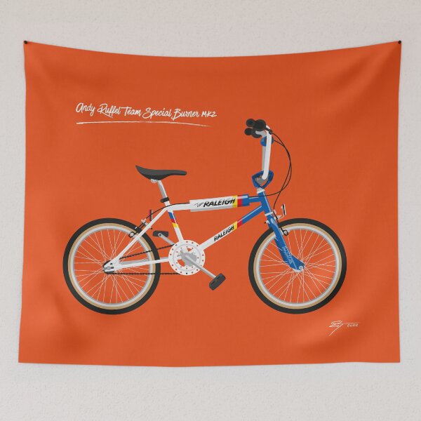 Item preview, Andy Ruffel Team Special Burner Mk 2 designed and sold by Tunstall Illustration.