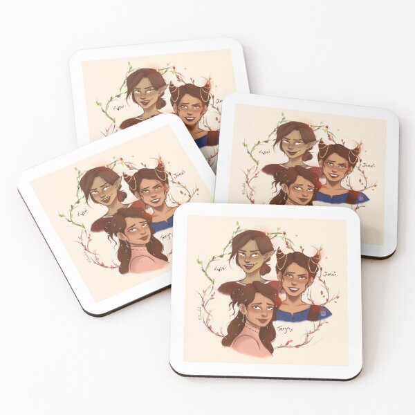 Item preview, Duarte sisters print designed and sold by DoodlingLenn.