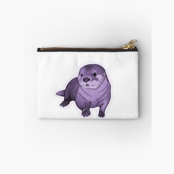 Item preview, Cute Sea Otter in Purple designed and sold by For Art Sake.