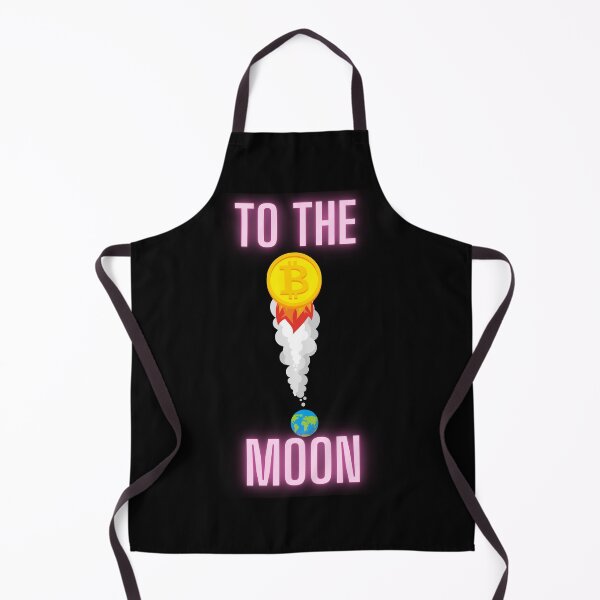 Item preview, Bitcoin a la luna designed and sold by blueoctober04.