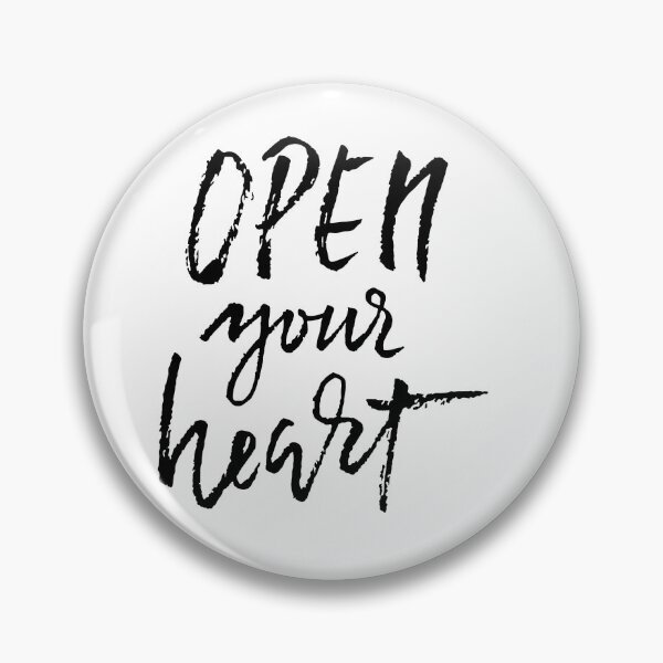 Item preview, Everyday motivation open your heart designed and sold by Rishabhthinks.