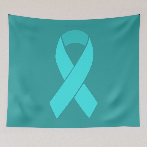 Item preview, Turquoise Awareness Ribbon (Dysautonomia) designed and sold by nklange240.