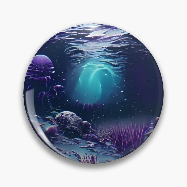 Item preview, “The Deep Sea Waters” - NFT Art by DLYAN designed and sold by DLYANofficial.