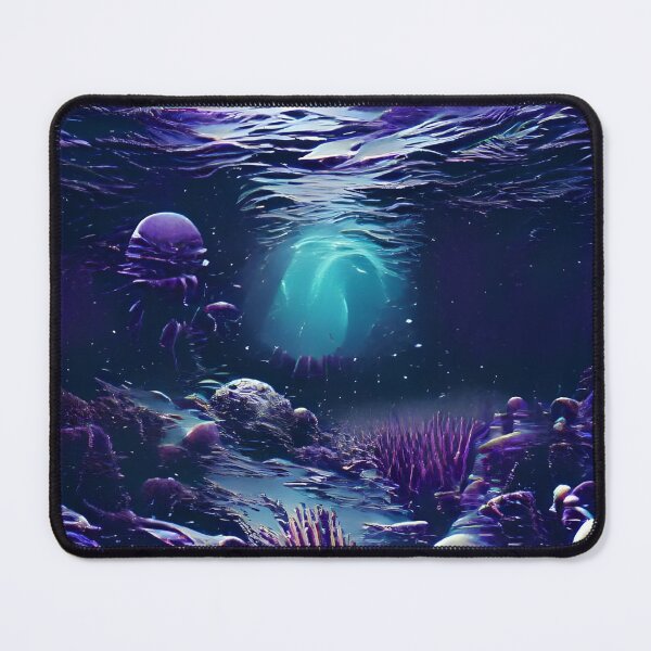 Item preview, “The Deep Sea Waters” - NFT Art by DLYAN designed and sold by DLYANofficial.