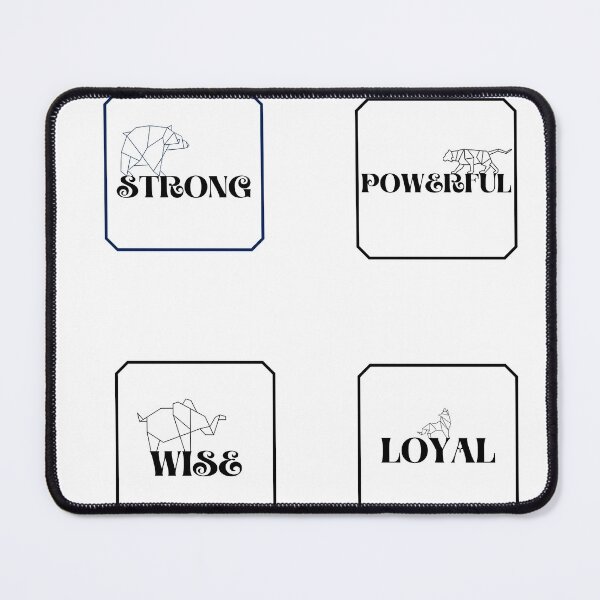 Item preview, Pack of 8 animal positive words and their associated animals  designed and sold by PrintCutScore.