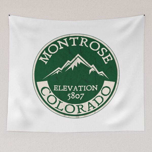 Item preview, Montrose Colorado Skiing Mountain Ski CO designed and sold by DESTINATIONS DECAL.