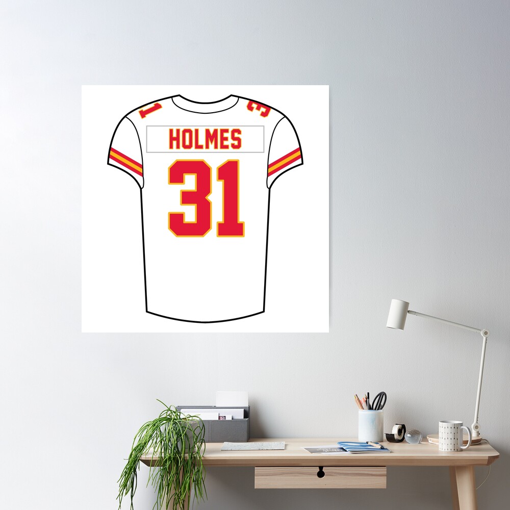 Mecole Hardman Home Jersey Poster for Sale by designsheaven