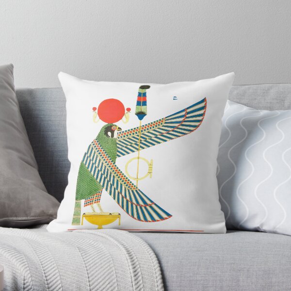 Egyptian gods Throw Pillow
