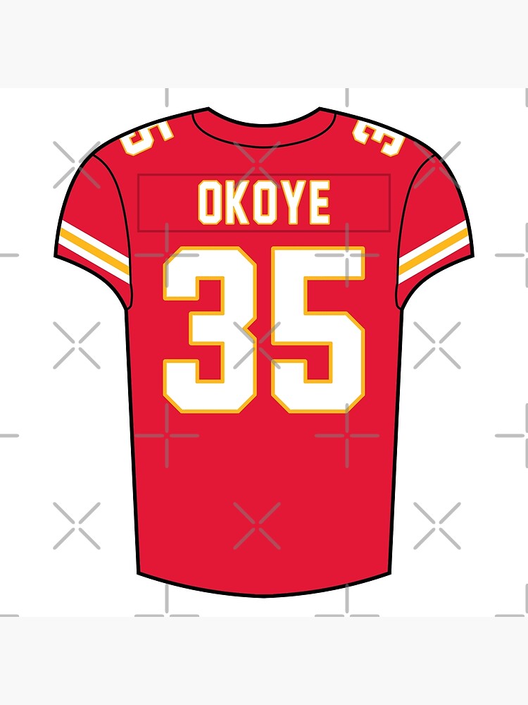 Priest Holmes Home Jersey Sticker for Sale by designsheaven