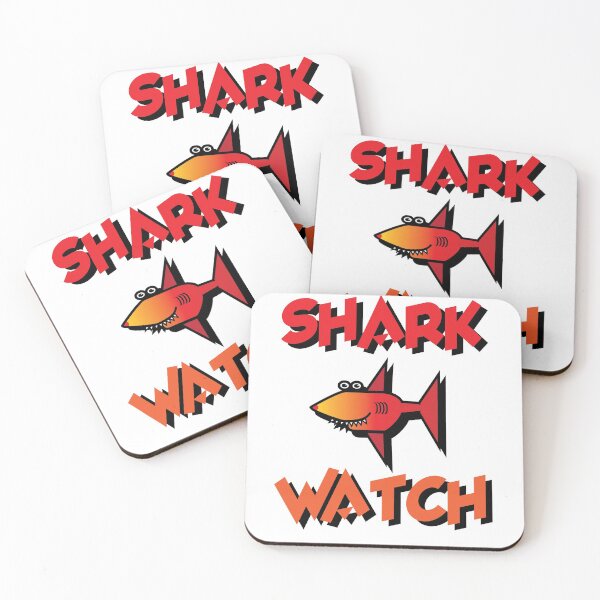 Item preview, Shark watch t-shirt designed and sold by KoandZo.