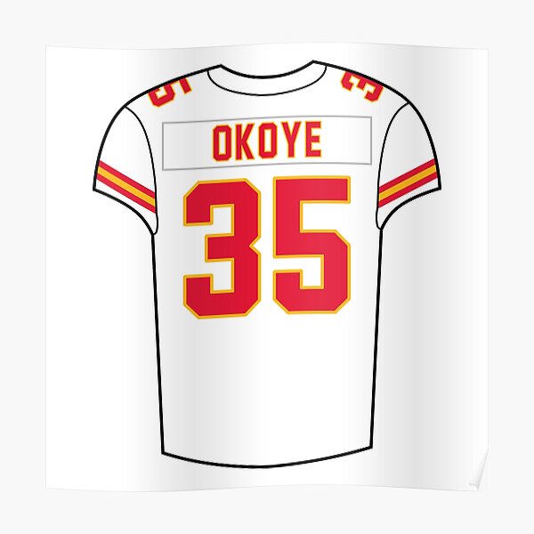 Priest Holmes Away Jersey Poster for Sale by designsheaven