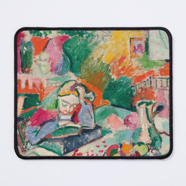 Item preview, Interior with a Young Girl. (Girl Reading), by Henri Matisse. designed and sold by Historical Paintings.