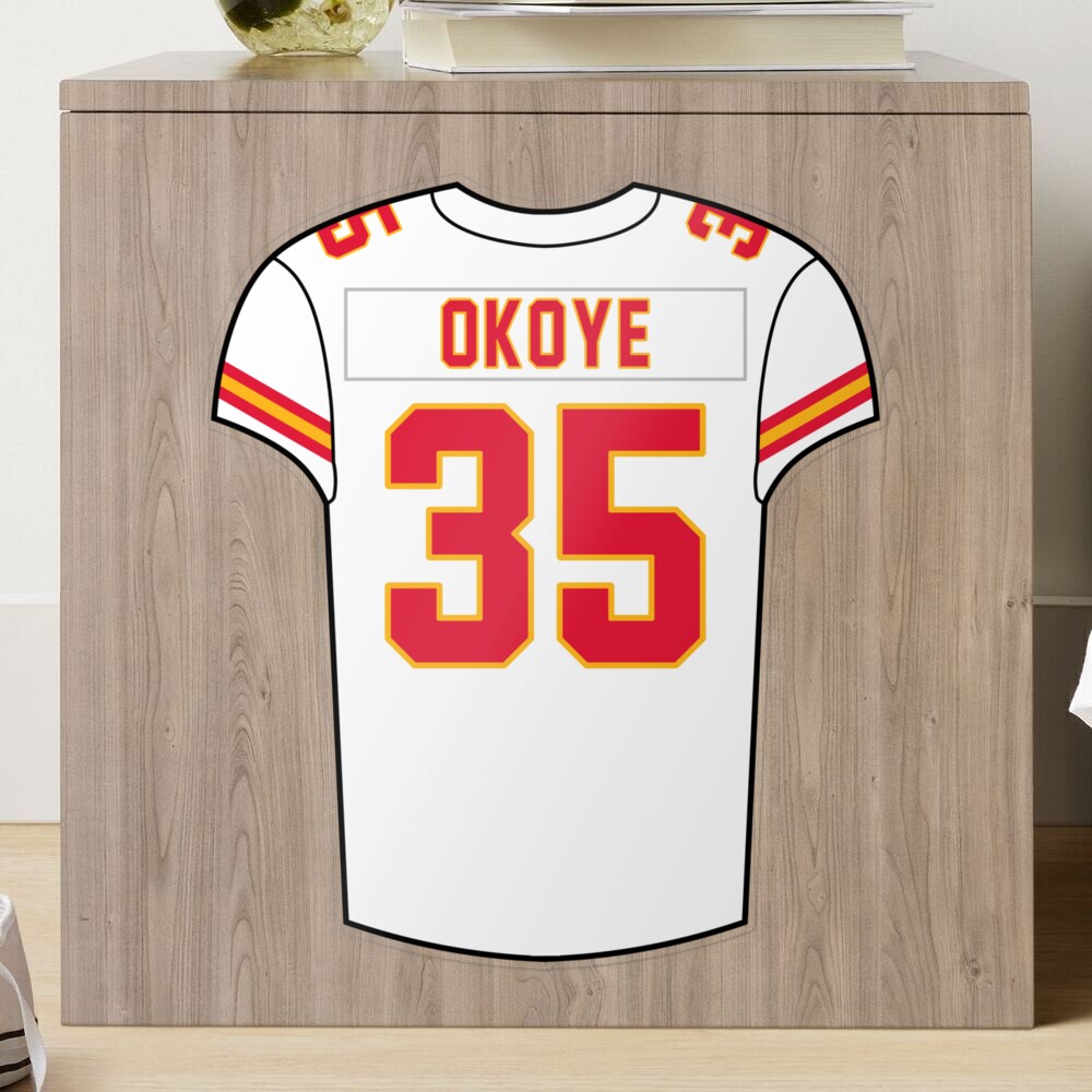 Christian Okoye Away Jersey | Poster