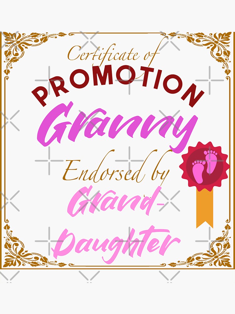 certificate-of-promotion-for-first-time-granny-s-of-granddaughter-s