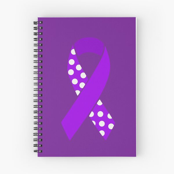 Item preview, Purple Spotted Awareness Ribbon (MCAS and EDS) designed and sold by nklange240.