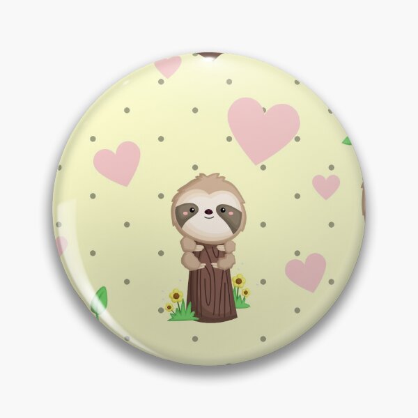 Item preview, Baby Sloth Seamless Pattern designed and sold by JDWCreations.