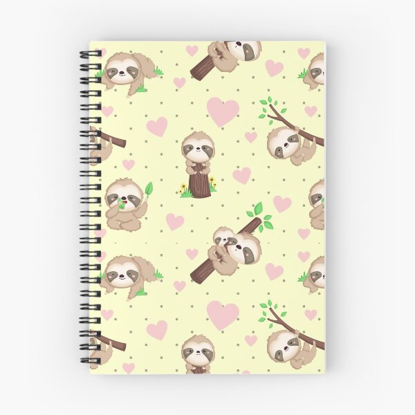 Item preview, Baby Sloth Seamless Pattern designed and sold by JDWCreations.