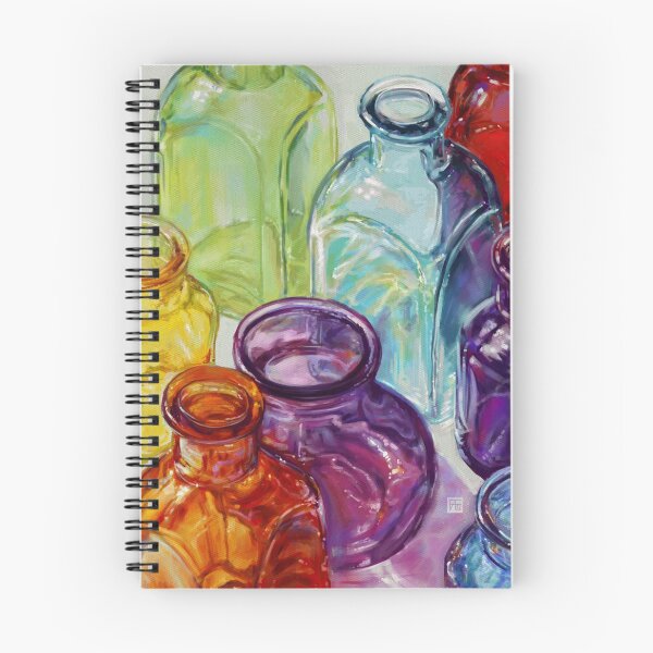 Item preview, colored glass vases designed and sold by francoforesi.