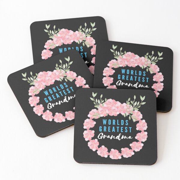 Item preview,  The  World's Greatest Grandma -Blue-Pink designed and sold by LaceRenee.