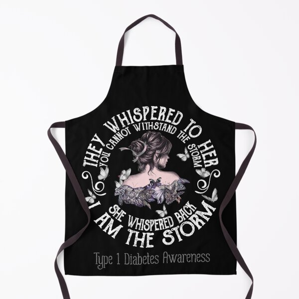 Item preview, Women Type 1 Diabetes Warrior I Am The Storm designed and sold by Grooffos.