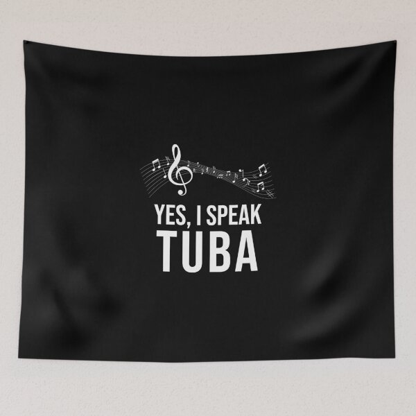 Item preview, Tuba Player Gift, yes I speak tuba Birthday Gifts Tubaist Funny Musician  Band Gift  Funny Rude Offensive saying, designed and sold by joygift369.