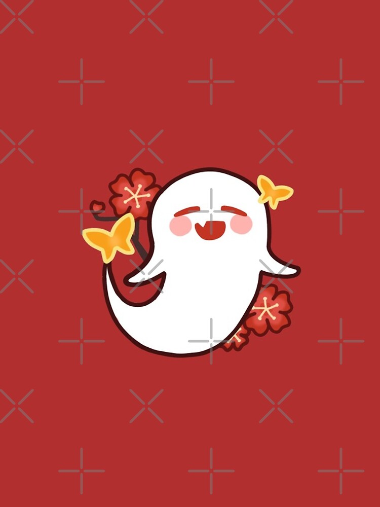 ♥ Boo Tao ♥ Hu Tao Ghost Sticker, Genshin Impact,  Sticker by Colchetos