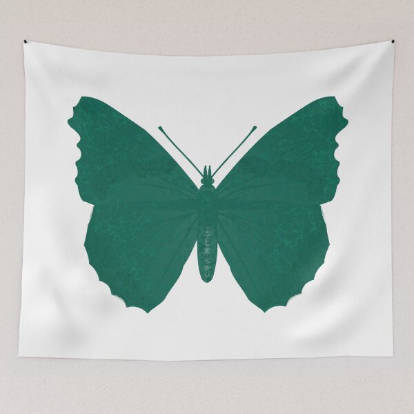 Item preview, Green butterfly with marble pattern designed and sold by Elonium.