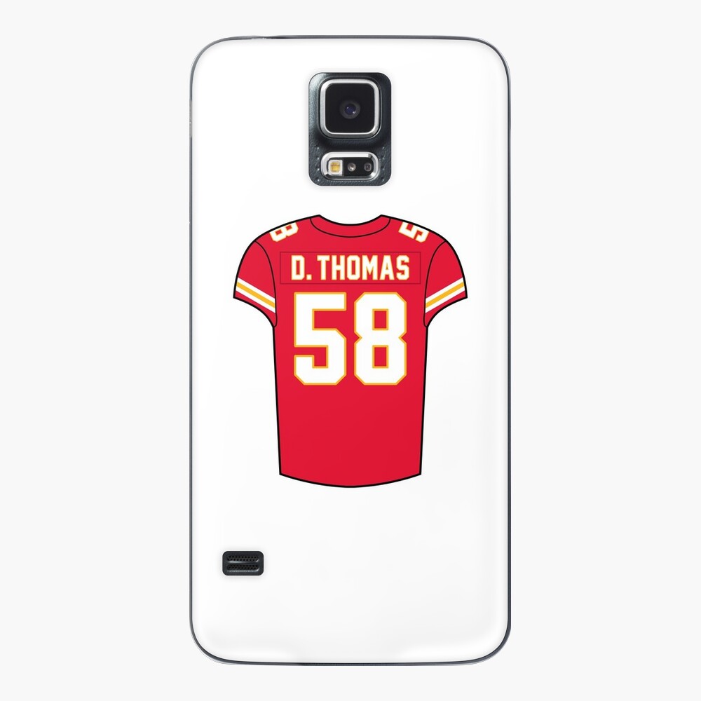 Derrick Thomas Home Jersey Sticker for Sale by designsheaven