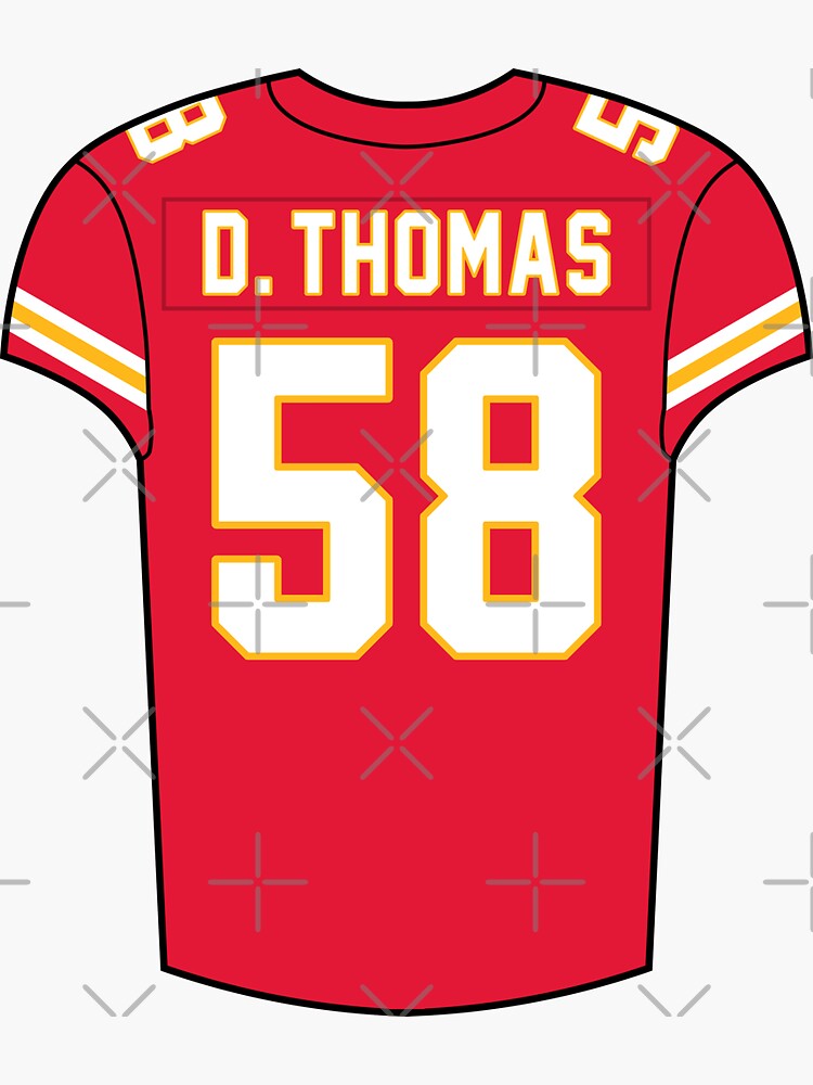 Derrick Thomas Home Jersey | Poster