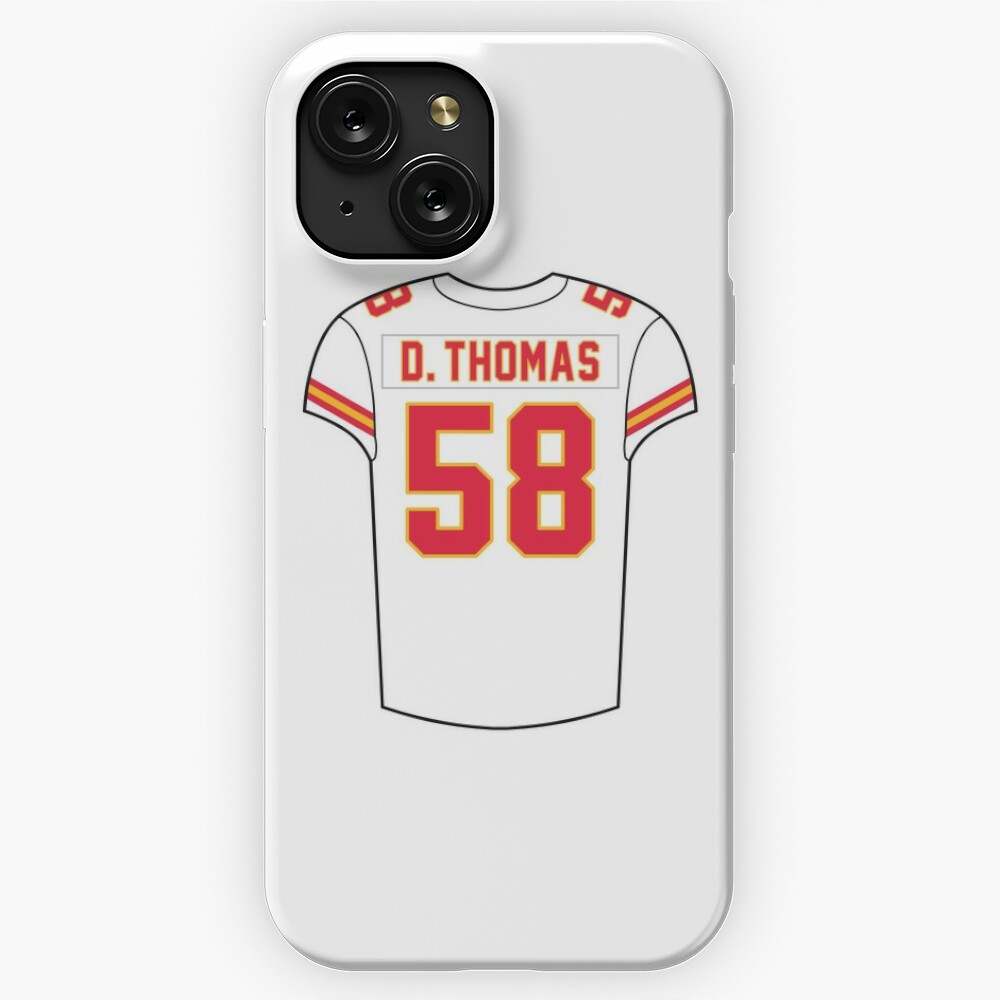 Derrick Thomas Home Jersey Sticker for Sale by designsheaven