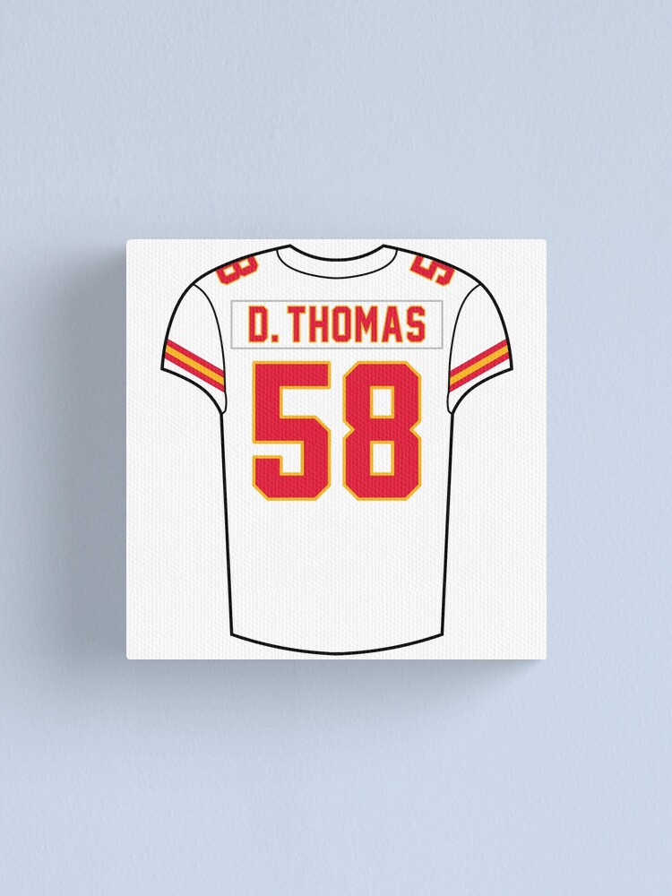 Derrick Thomas Away Jersey Poster for Sale by designsheaven