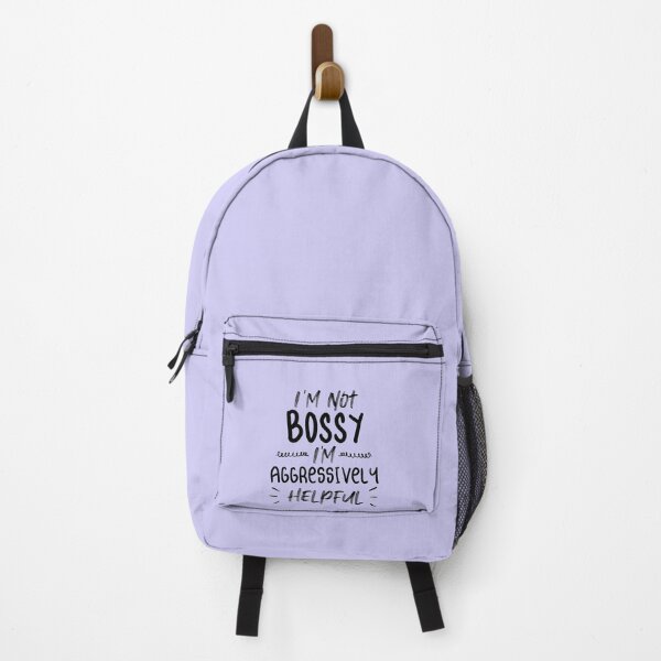 Item preview, Not Bossy Aggressively Helpful designed and sold by Mer Yem.