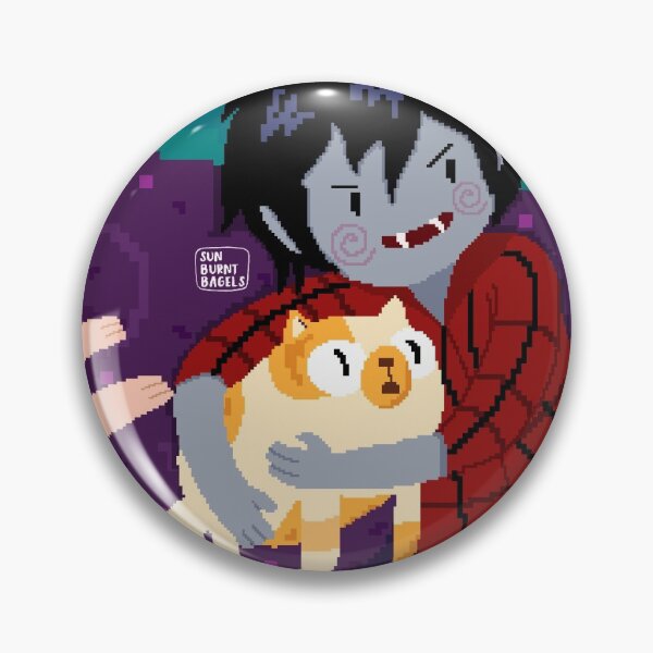 Item preview, adventure time marshall lee pixel designed and sold by sunburntbagels.