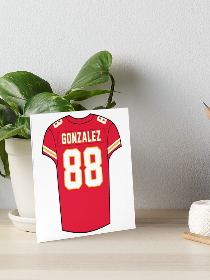 Tony Gonzalez Away Jersey Sticker for Sale by designsheaven