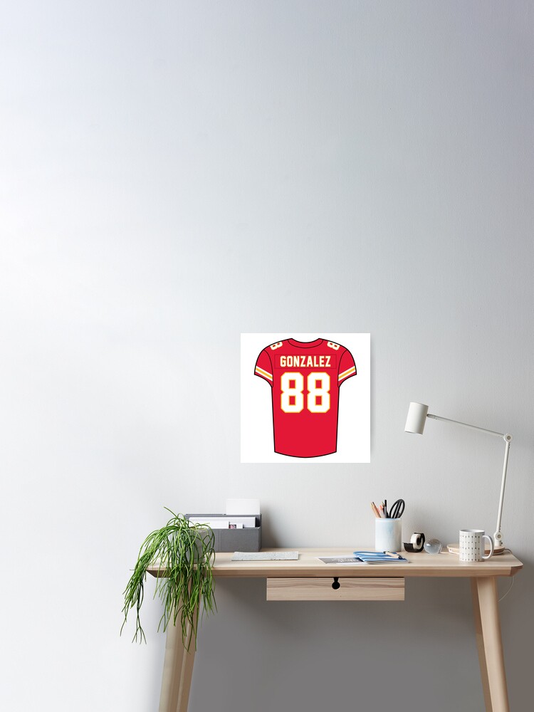 Tony Gonzalez Home Jersey | Poster