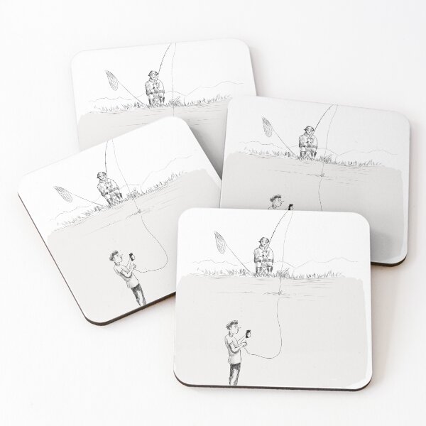 Item preview, Fishing with phone cable designed and sold by jwanm.