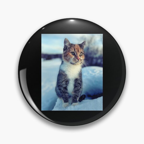 Item preview, Cute cat winter designed and sold by theluckstore.