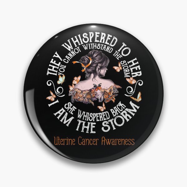 Item preview, Women Uterine Cancer Warrior I Am The Storm designed and sold by Grooffos.