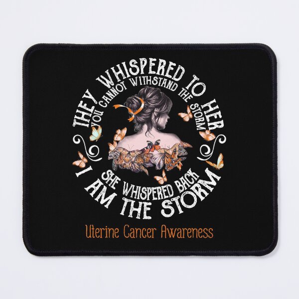 Item preview, Women Uterine Cancer Warrior I Am The Storm designed and sold by Grooffos.
