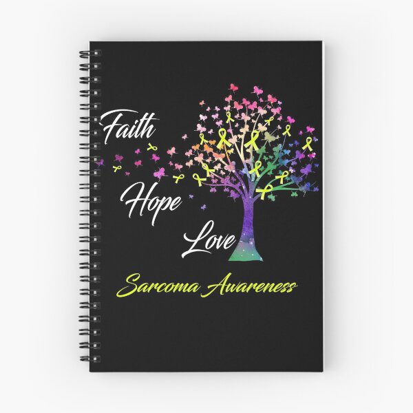 Item preview, Ribbon Tree Faith Hope Love Sarcoma Awareness designed and sold by Tadmab.