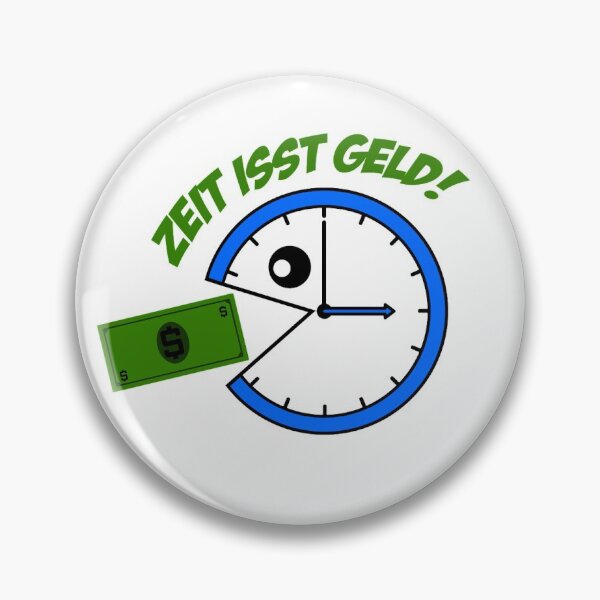 Item preview, time eats money designed and sold by DZ-Merch.