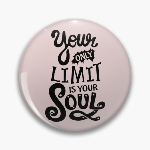 Item preview, your only limit is your soul designed and sold by GoldenMovie.
