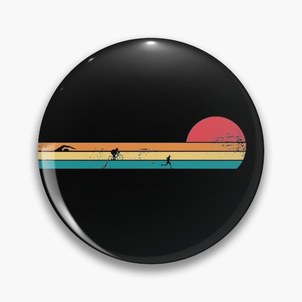 Item preview, triathlon - swim, bike, run - sunset vintage designed and sold by Pau Baz.